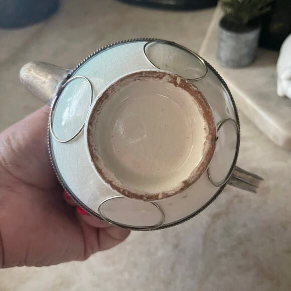 Vintage Moroccan teapot handpainted filigree ornate  Beautiful - Picture 10 of 11